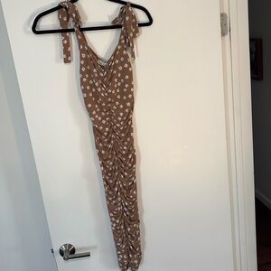 ENDLESS BLU MATERNITY DRESS